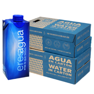 2 cajas de agua Eresagua con 36 botellas de 0,5 L